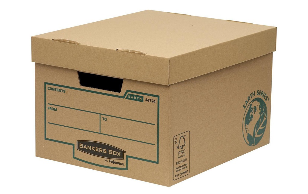 Fellowes Boîte d’archivage R-Kive EarthSeries Budget Box Brun