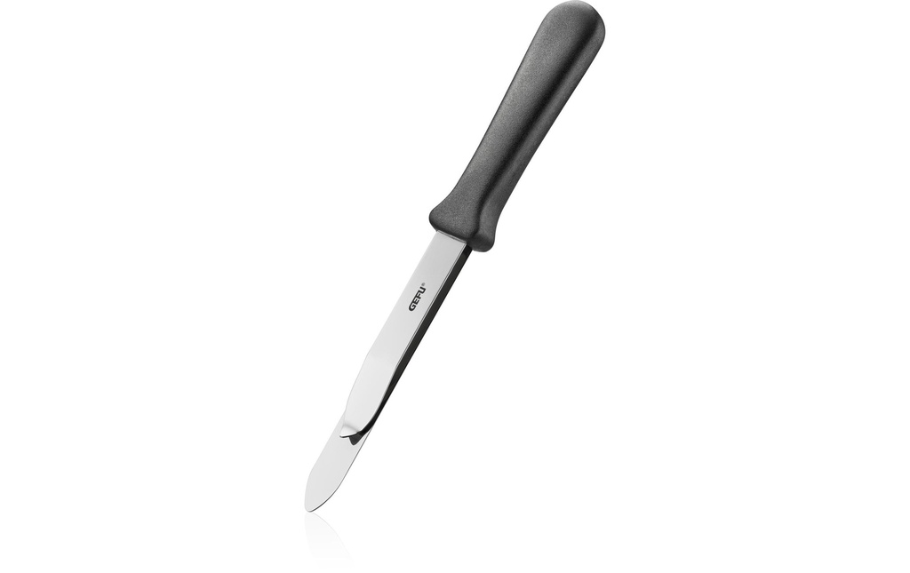 GEFU Couteau pour anneau à tarte Tondo Noir/Argenté