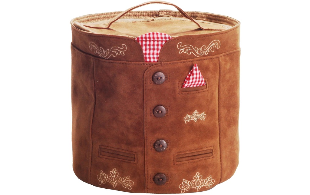 Nouvel Panier à pommes de terre Oktoberfest Brun