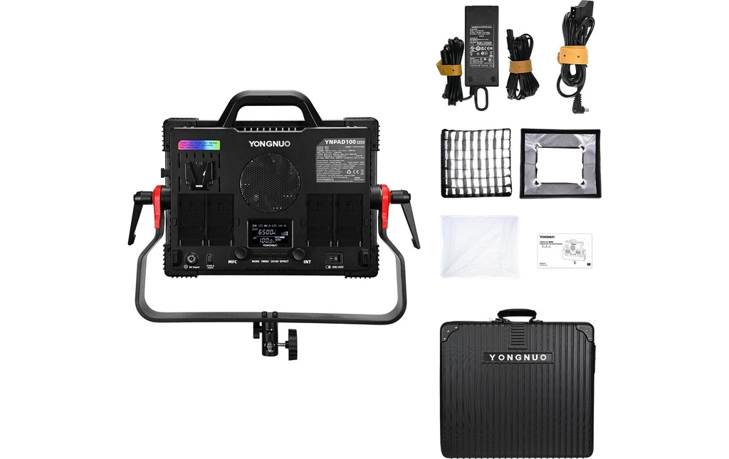 Yongnuo Lampe vidéo YNPAD100RGB KIT