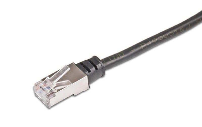 Wirewin Câble patch RJ-45 - RJ-45, Cat 5e, F/UTP, 10 m, Noir
