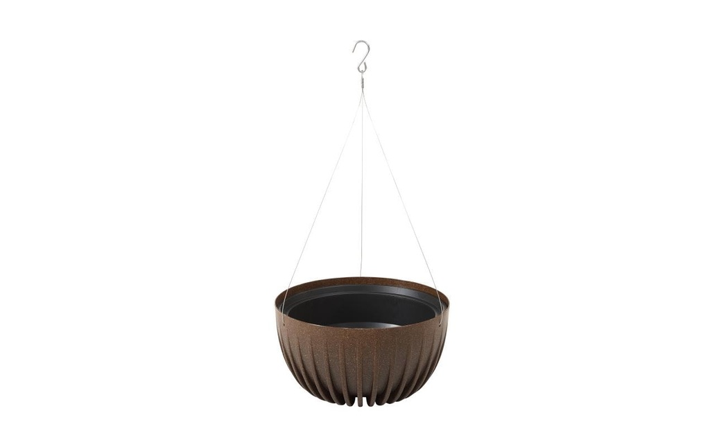 Neogard AG Pot de fleur Mira Eco, Ø 24 cm, Coffee, suspendu