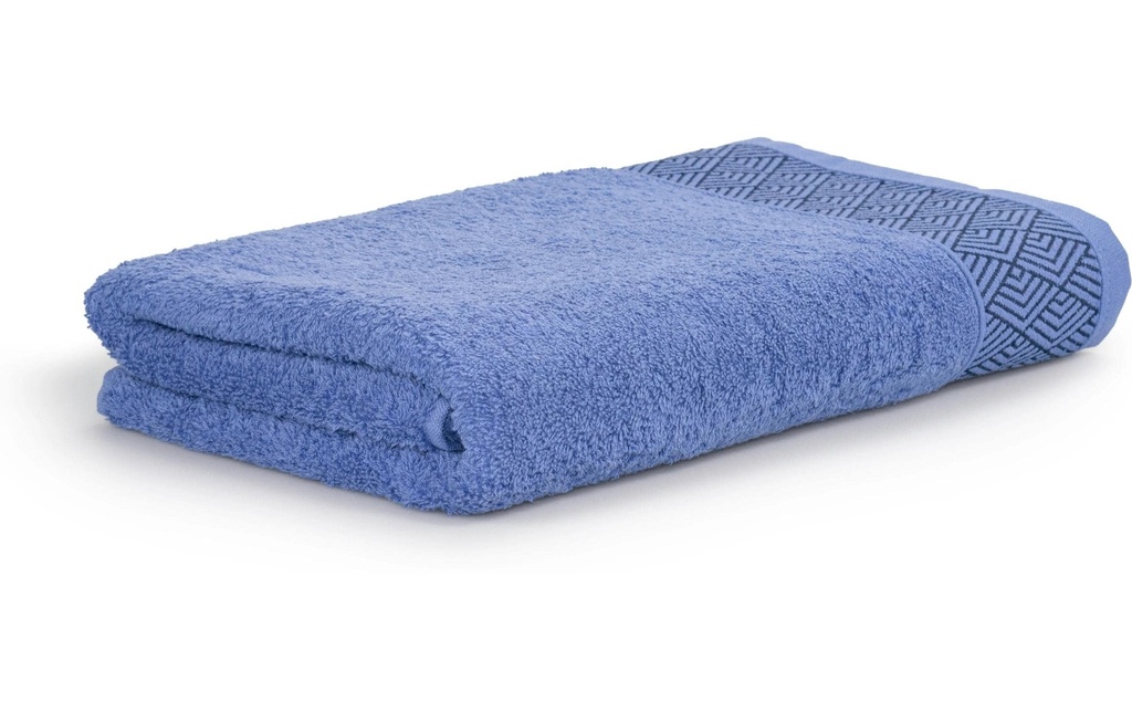 Frottana Serviette de douche Geometry 67 x 140 cm,  Pacific