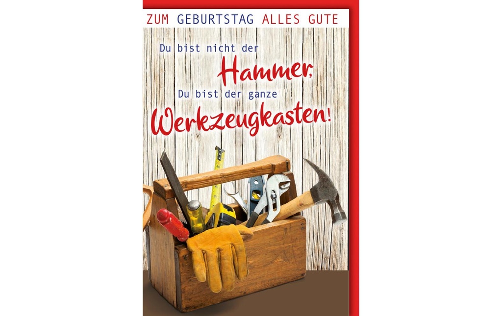 Braun + Company Carte de félicitations Craftsman 11.5 x 17 cm