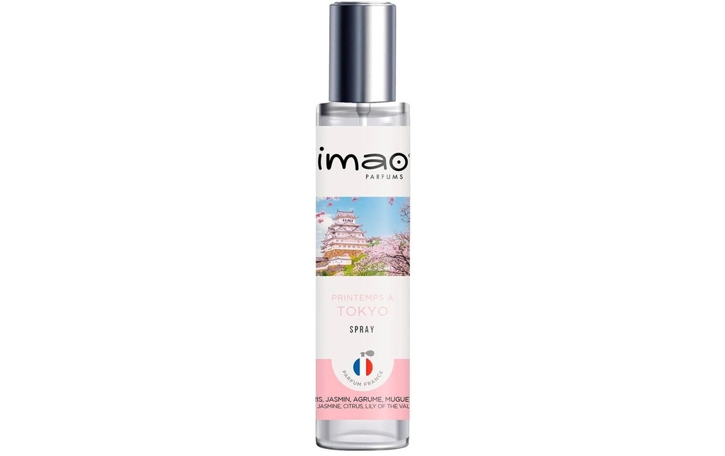 imao Désodorisant pour voiture Printemps à Tokyo, 30 ml