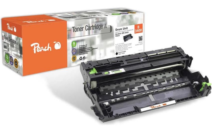 Peach Unité de tambour Brother DR-3400 noir