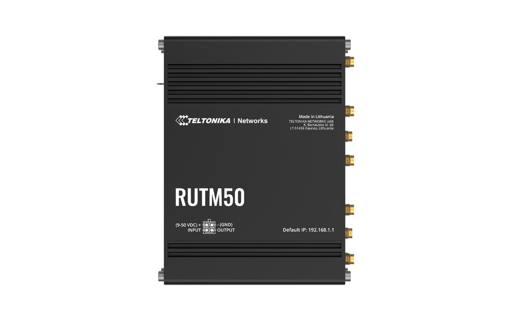 Teltonika Router Industriel 5G RUTM50 Dual-SIM