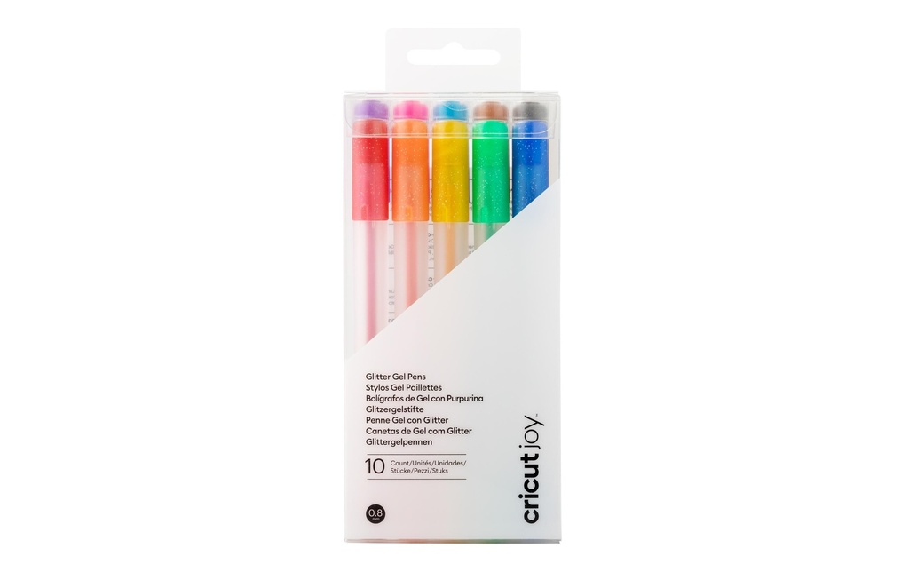 Cricut Set de crayons Joy Glitter Gel 10 pièces