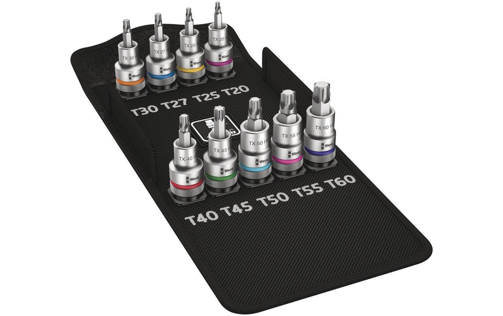 Wera Jeux de douilles 8767 C TORX HF 1 Zyklop
