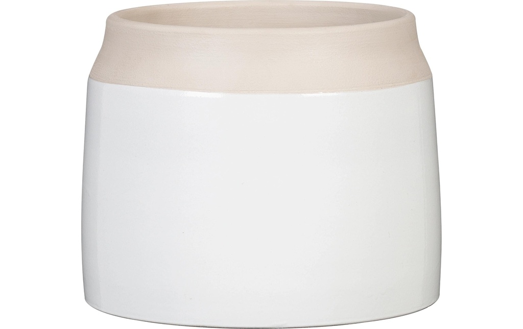 scheurich Pot de fleur Blanco 717, 26.8 cm, blanc