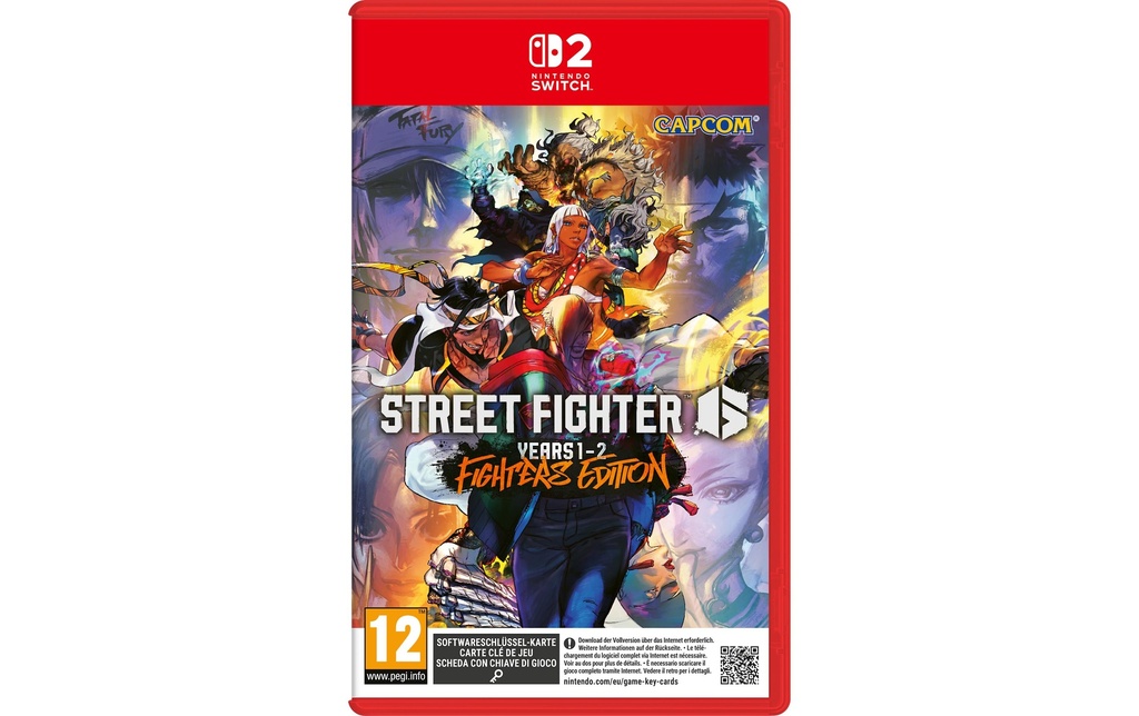 Nintendo Street Fighter 6 Years (Carte de clé de jeu)