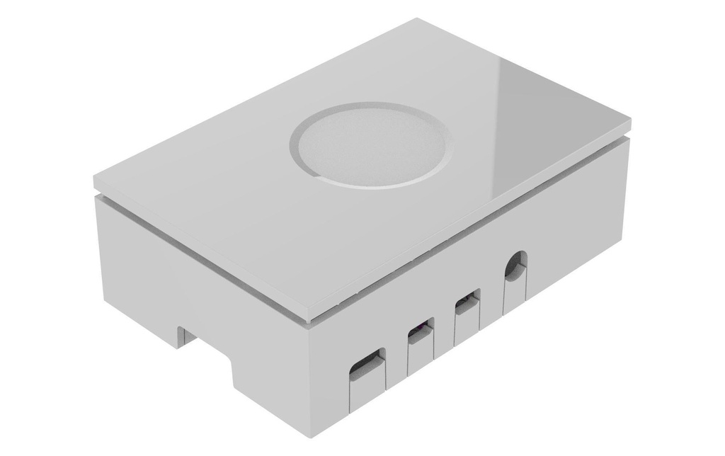 Raspberry Pi Boîtier pour Raspberry Pi 4 Model B Blanc