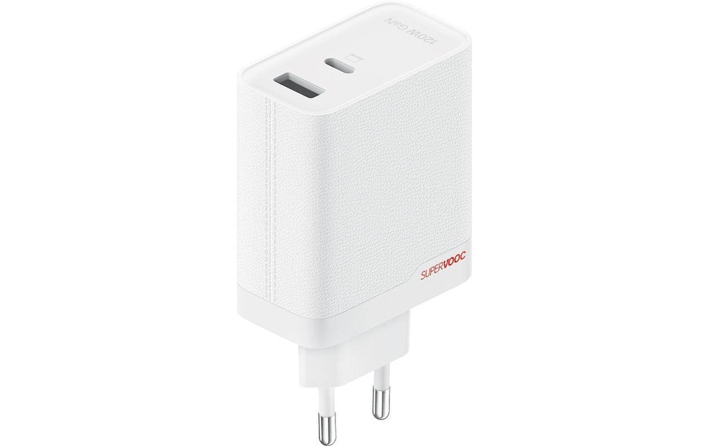 OnePlus SUPERVOOC 120W Dual Ports GaN Power Adapter Kit
