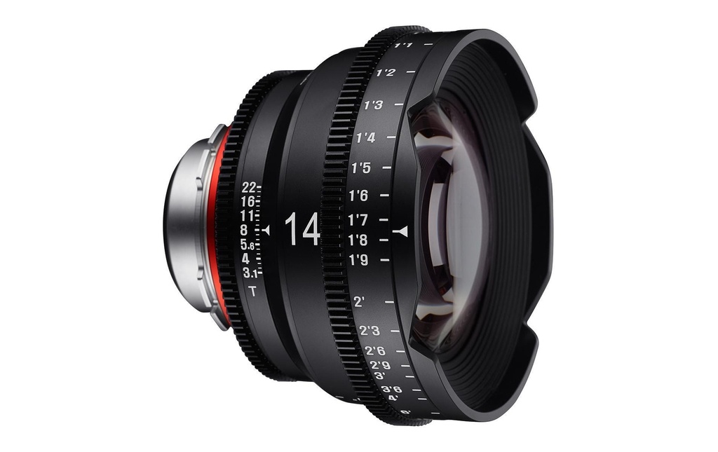 Samyang Longueur focale fixe XEEN 14mm T/3.1 FF Cine – Sony E-Mount