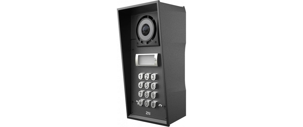 2N Station de porte IP Force 2.0 - 1 bouton, caméra, pavé numérique