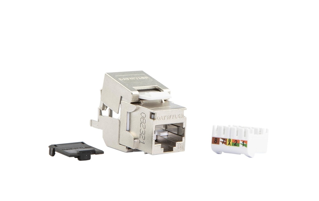 Dätwyler IT Infra Module Keystone KS-T Plus 1/8 tool-less Cat.6A (IEC) 1 pièces