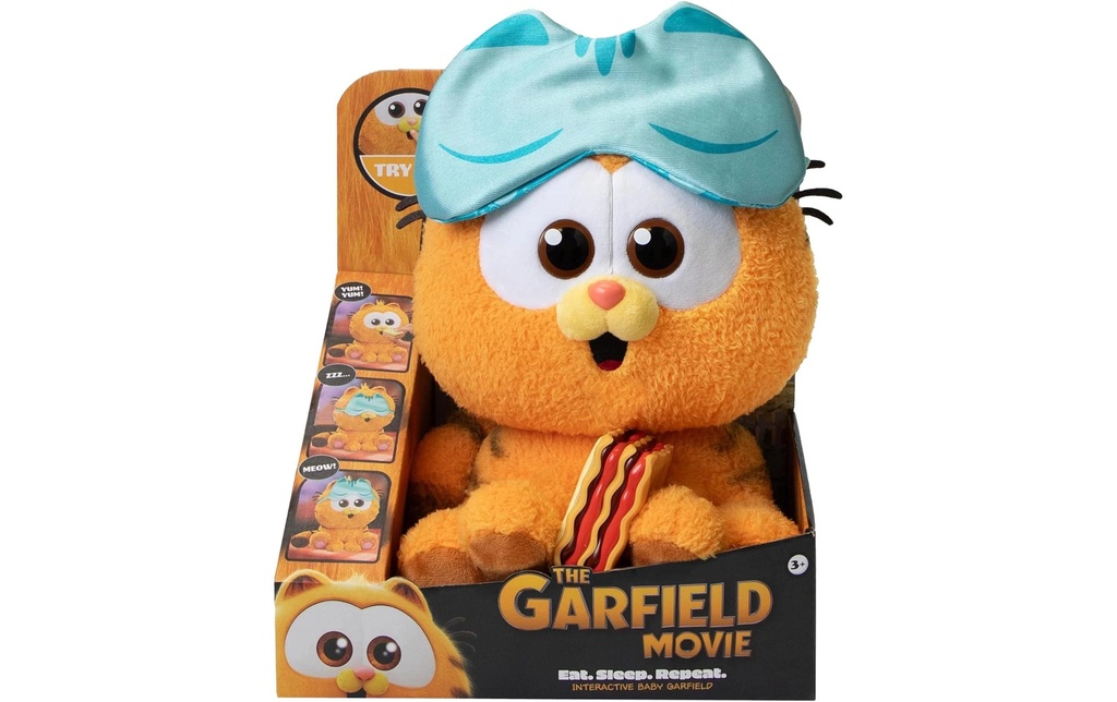 Max Bersinger Peluche Animagic Garfield Baby interactif