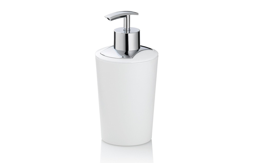 Kela Distributeur de savon Marta 350 ml, Blanc