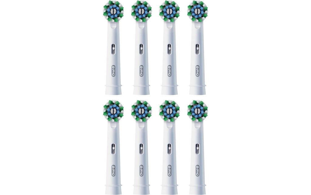 Oral-B Tête de brosse à dents Pro CrossAction 8 pièces