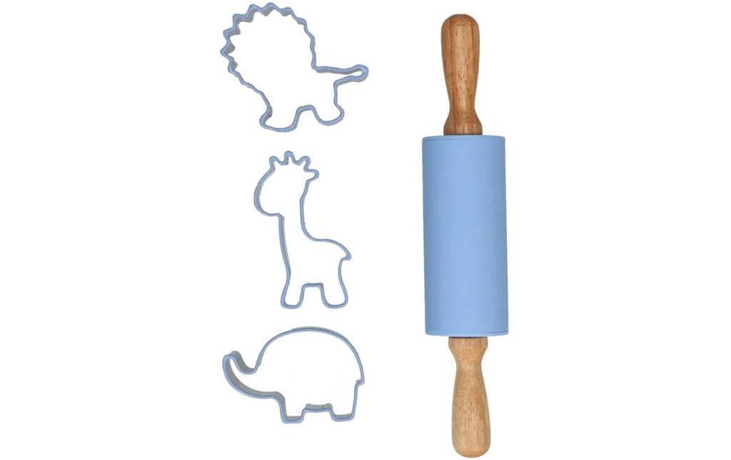 BackshopSchweiz Kit pâtisserie avec emporte-pièce – Animaux sauvages Faune et flore sauvages