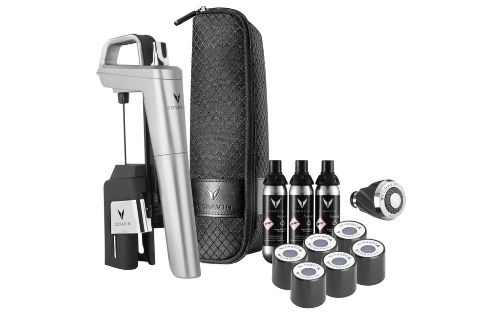 Coravin Bec verseur à vin Timeless Six+ 1 Pièce/s, Argenté