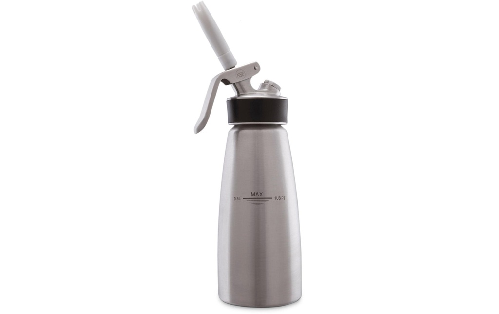 Kisag Souffleurs de crème Whipper Classic 0.5 l, Argenté