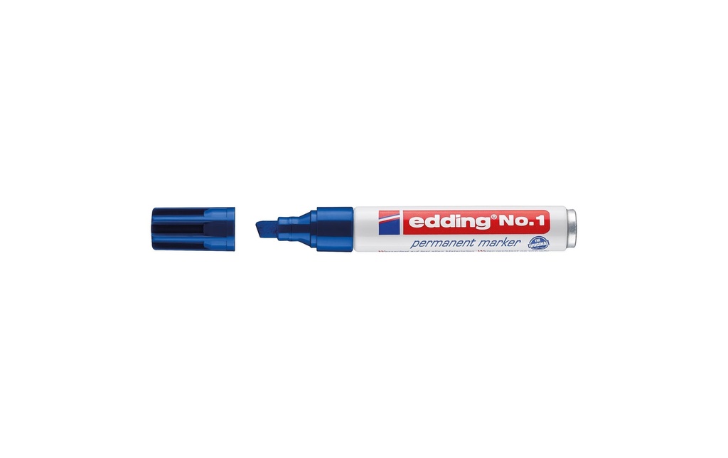 EDDING Marqueur permanent1 bleu