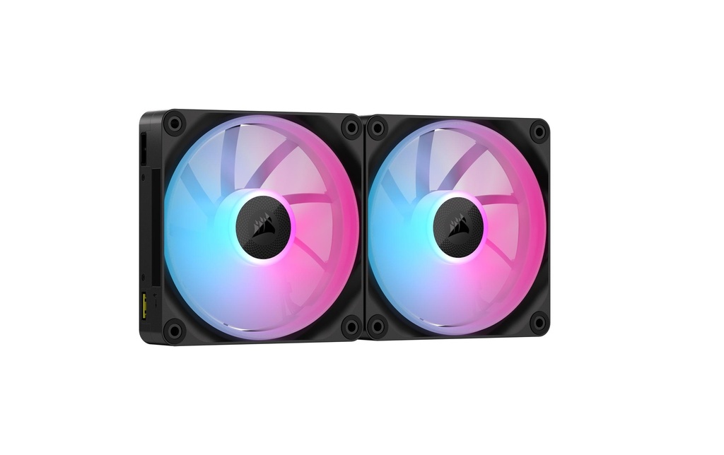 Corsair Ventilateur PC LX140 RGB Noir pack de 2