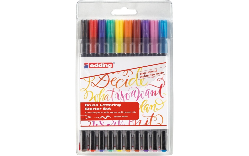EDDING Edding Brushpen 1340 E-10 (10 pces)
