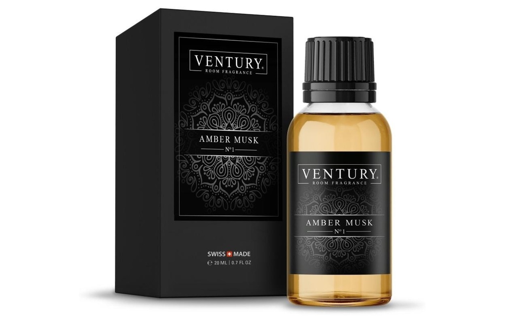 Ventury Huile parfumée Amber Musk N°1 20 ml