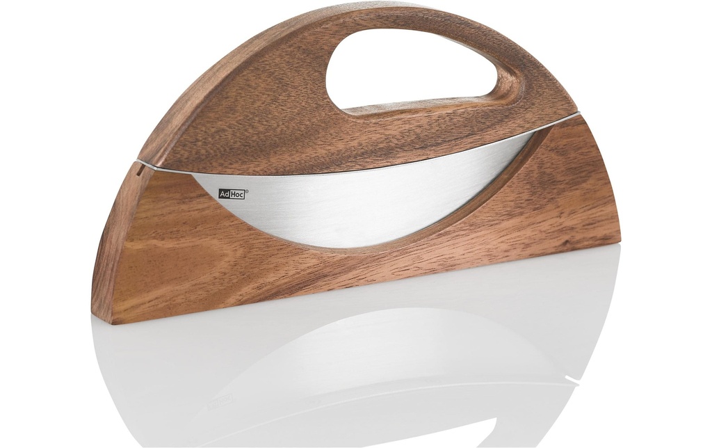 AdHoc Couteau à fines herbes Wave 23,2 cm, Brun