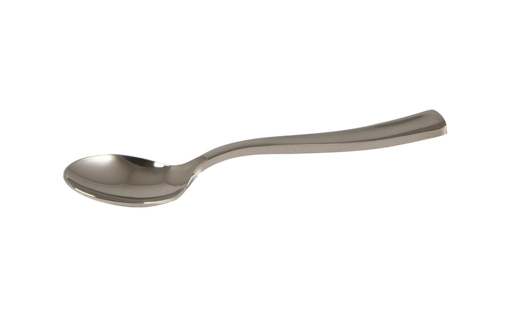 ELCO Cuillères à café jetables 13 cm, 100 Pièce/s, Argenté