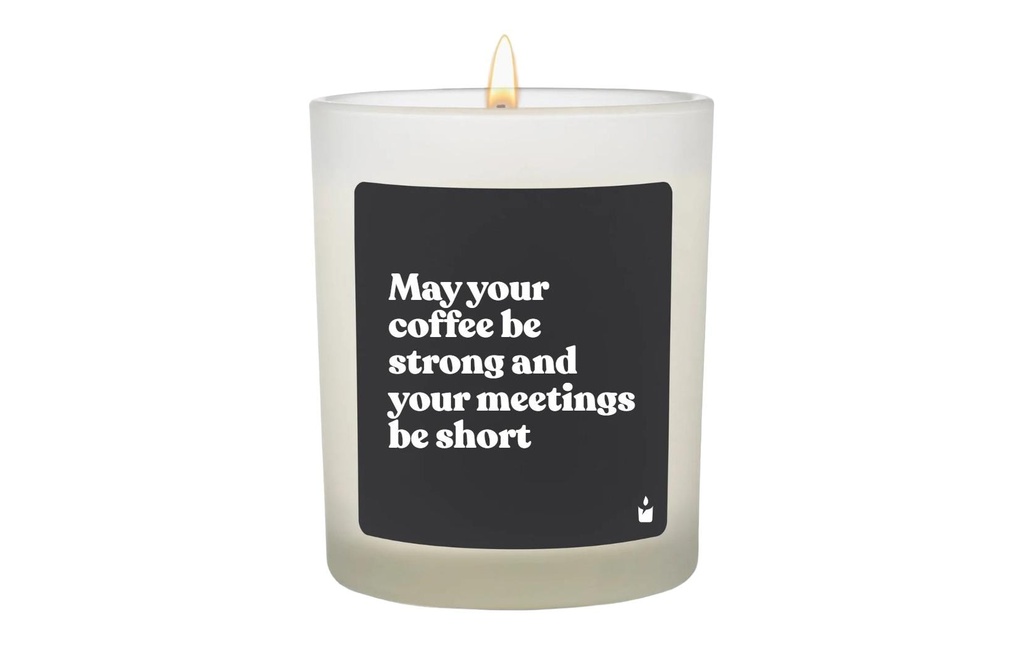 ChattyCandles Bougie parfumée May your coffee be strong 6.7 x 8 cm