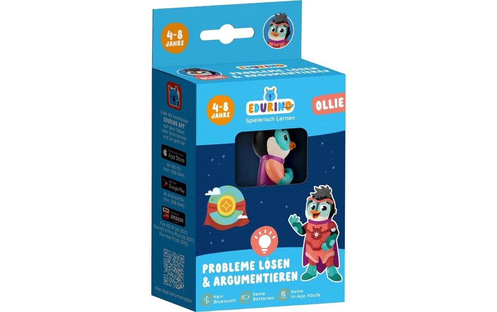 Edurino Personnage éducatif Ollie Résoudre des problèmes et argumenter, D