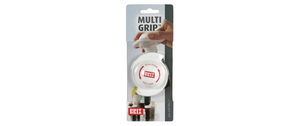 Brix Ouvreur universel Multigrip Blanc