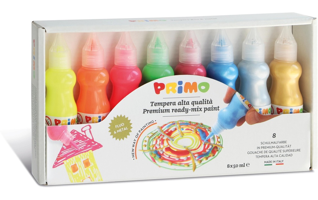 PRIMO Peint.Tempara Premium 8x50met/ (8 pces)