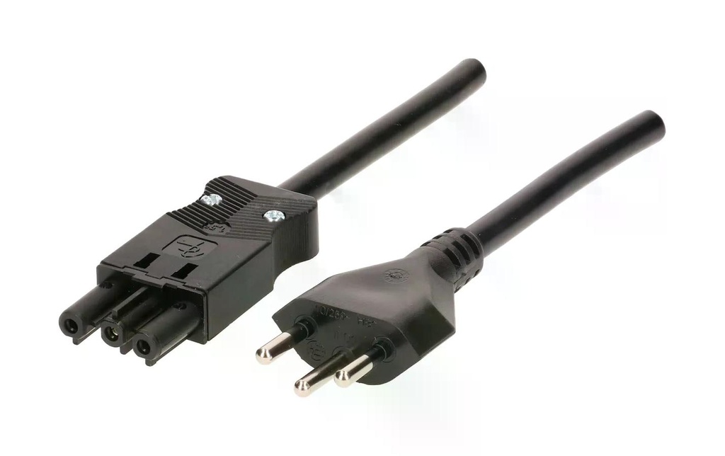Max Hauri Câble de raccordement 10 m AC 166 - T12, Noir