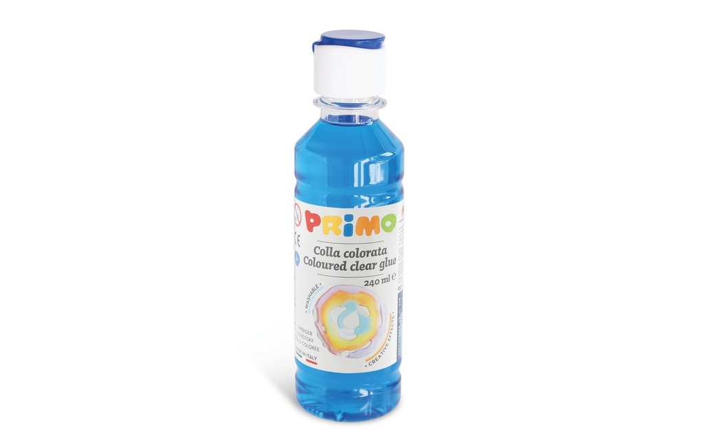 PRIMO Colle à l'eau 240ml bleu (240 pces)