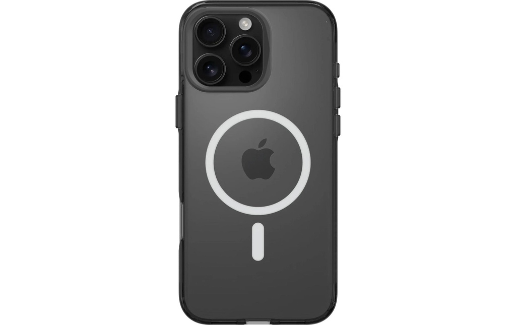 Rhinoshield Coque arrière JellyTint MagSafe iPhone 16 Pro Max Ash Black