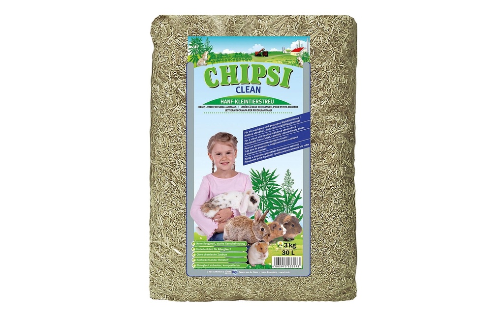 CHIPSI Litière Clean, 3 kg