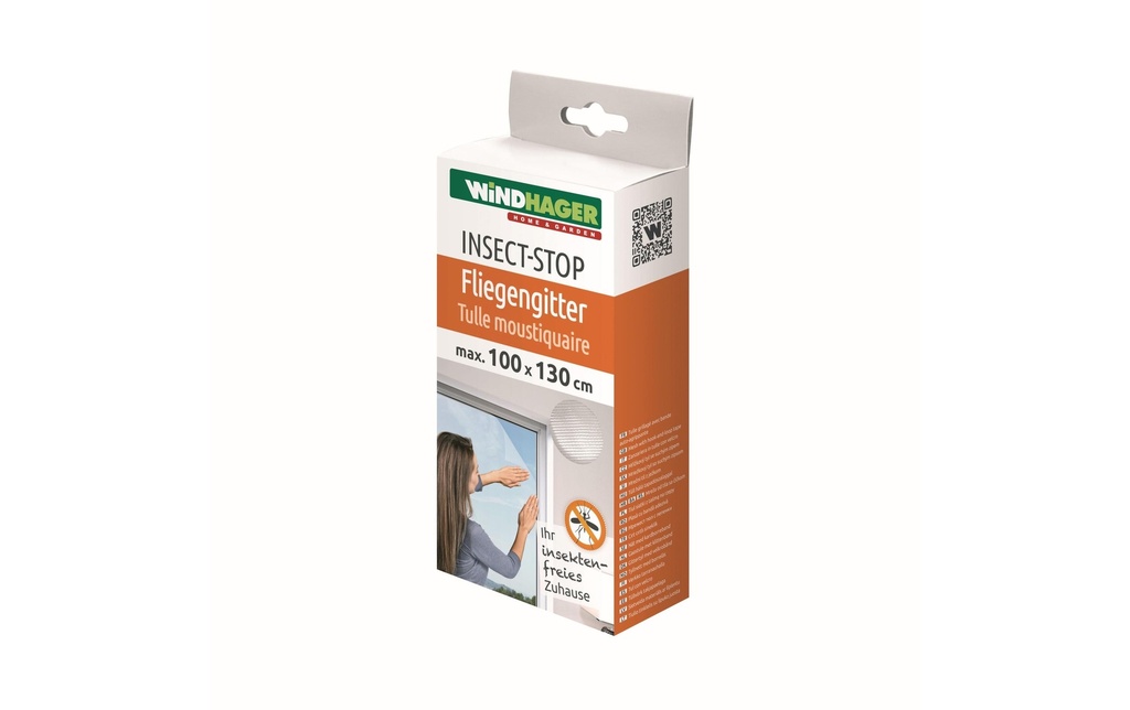 Windhager Moustiquaire IS Plus 100x130 cm Blanc