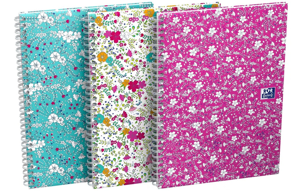 Oxford Bloc-notes GO Floral B5 ligné