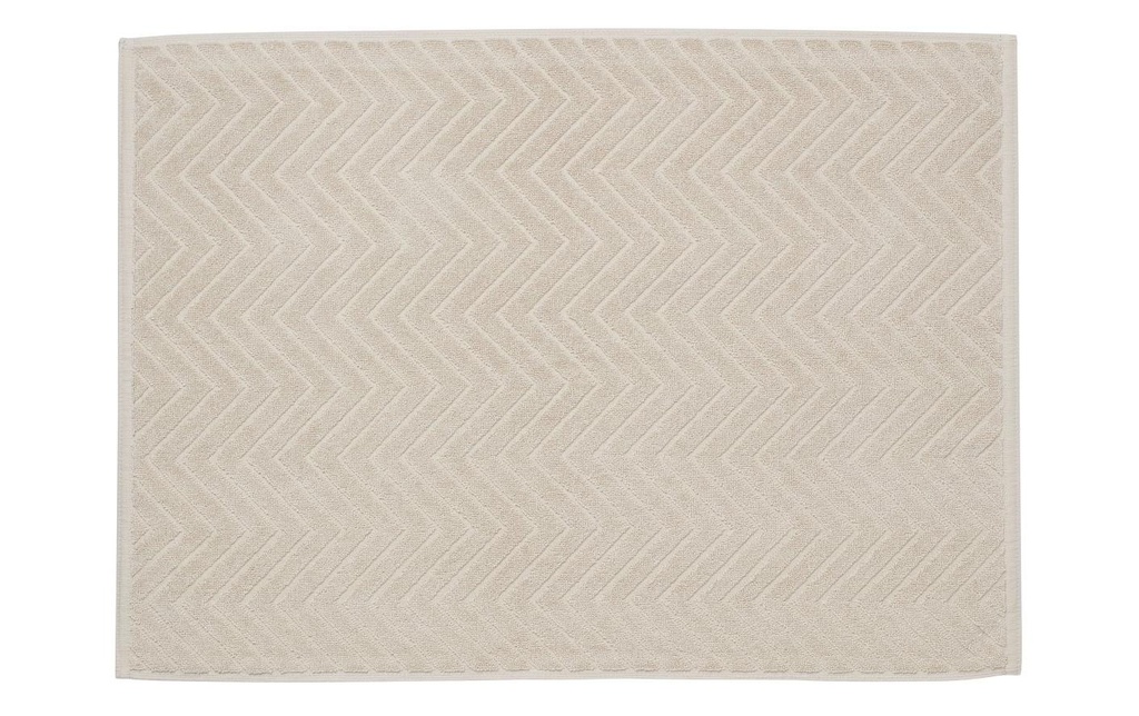 diaqua® Tapis éponge Chevron 50 x 70 cm, Beige