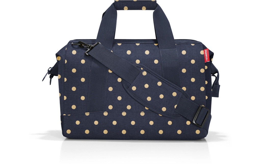 Reisenthel Sac à bandoulière Allrounder M Metallic Dots Blue
