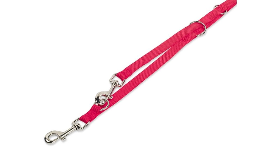 Nobby Laisse de chien Classic M, 2 m, 20 mm, rouge