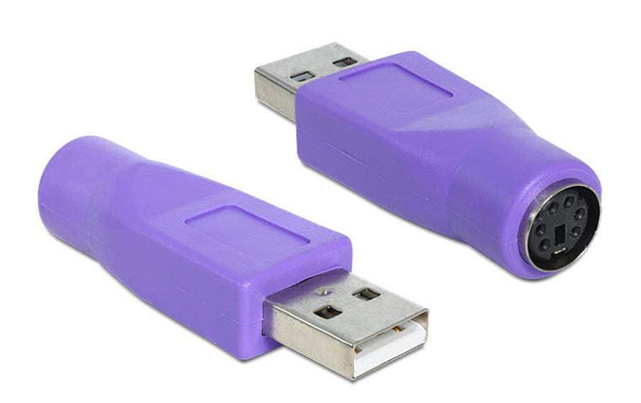 Delock Adaptateur USB 2.0 Connecteur USB A - PS/2