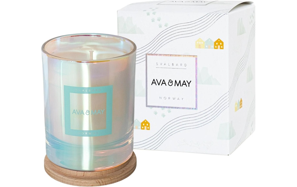 AVA & MAY Bougie parfumée Svalbard 200 g