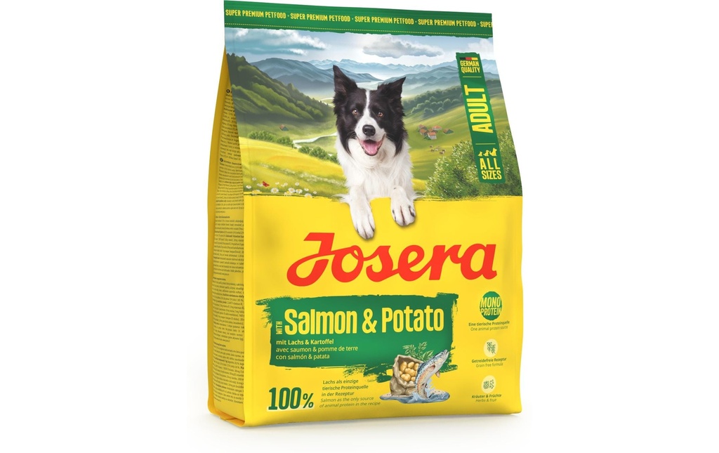 Josera Alimentation sèche Adult Salmon & Potato 900 g
