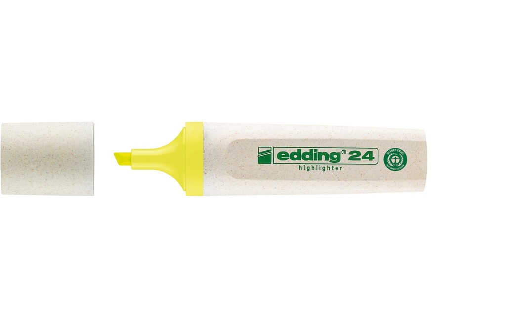 EDDING Surligneur EcoLine 24 jaune