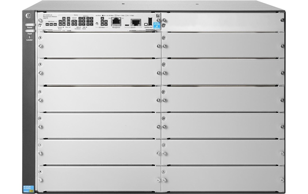 HPE Aruba Networking Switch châssis 5412R zl2 0 Port